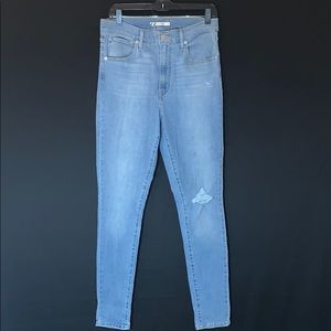 Mile high super skinny levi jeans